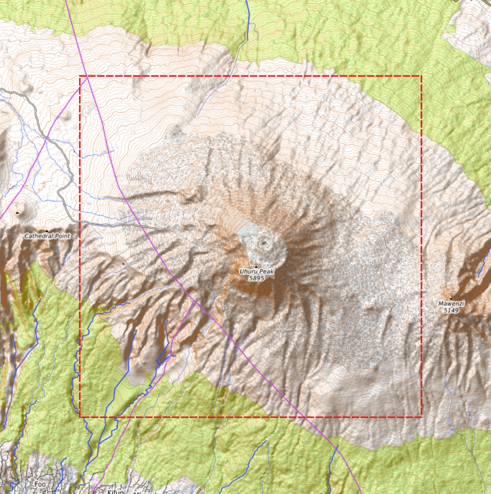 Relief "Oak" Kilimanjaro