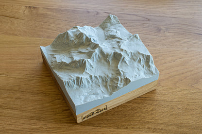 Relief "Oak" Piz Bernina