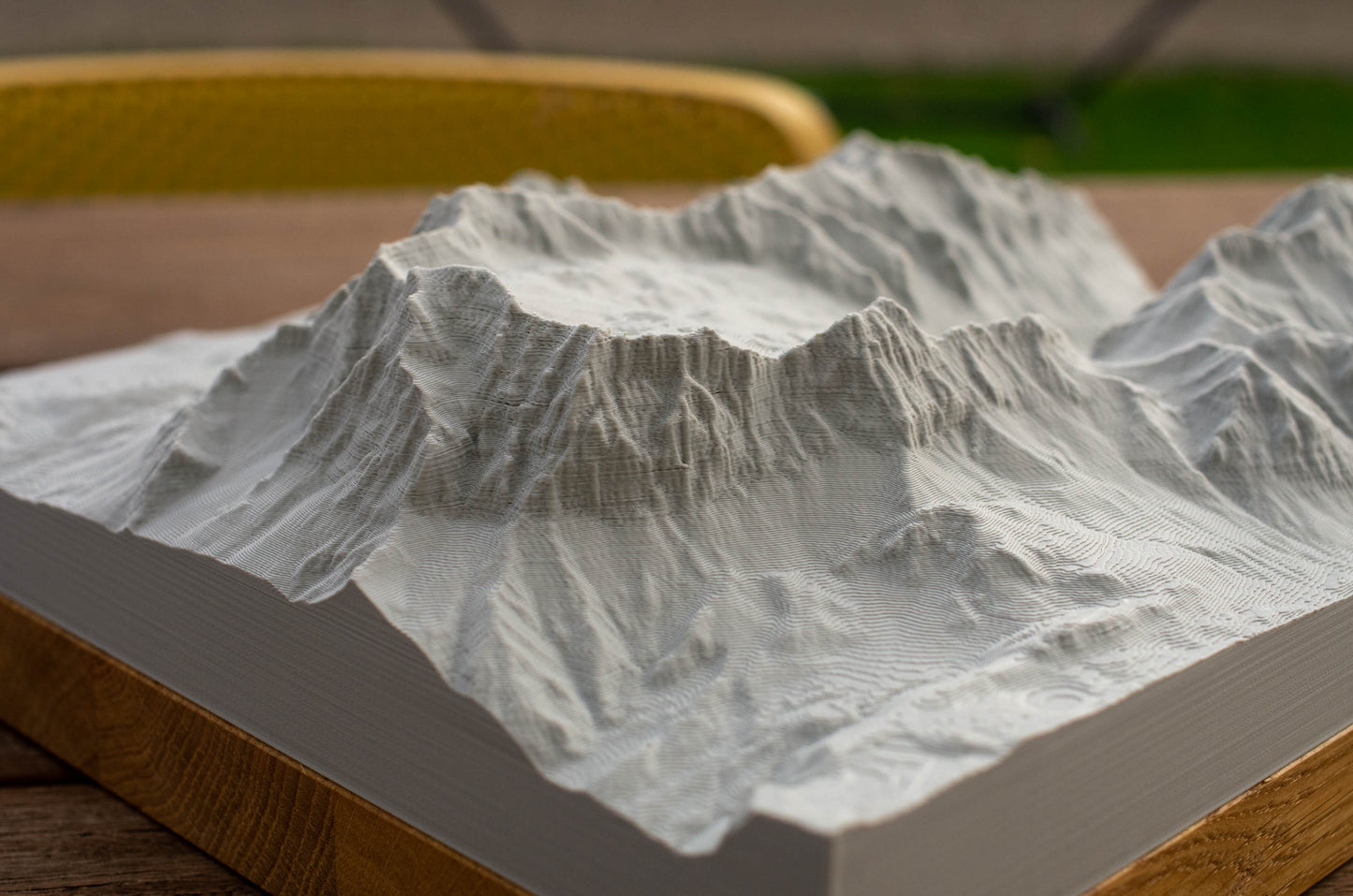 Relief "Oak" Zugspitze mit Jubiläumsgrat